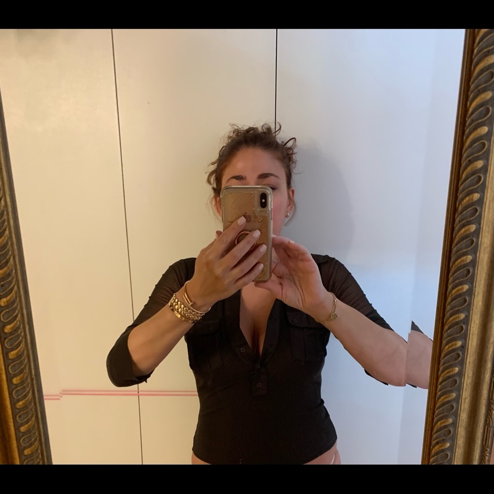 INC Sheer top